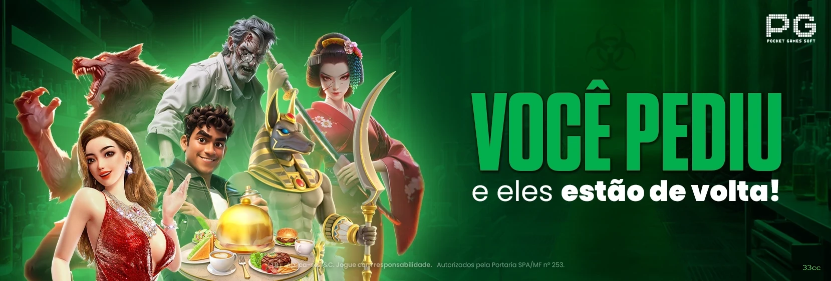 Canal oficial da 33cc no Telegram